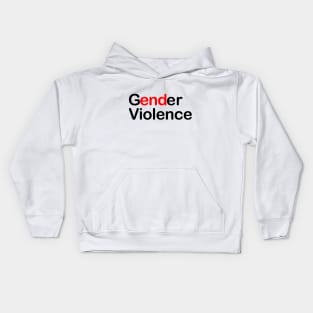 End Gender Violence Kids Hoodie